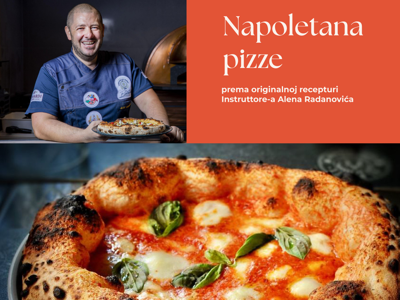 Napoletana pizza u restoranu Tanier