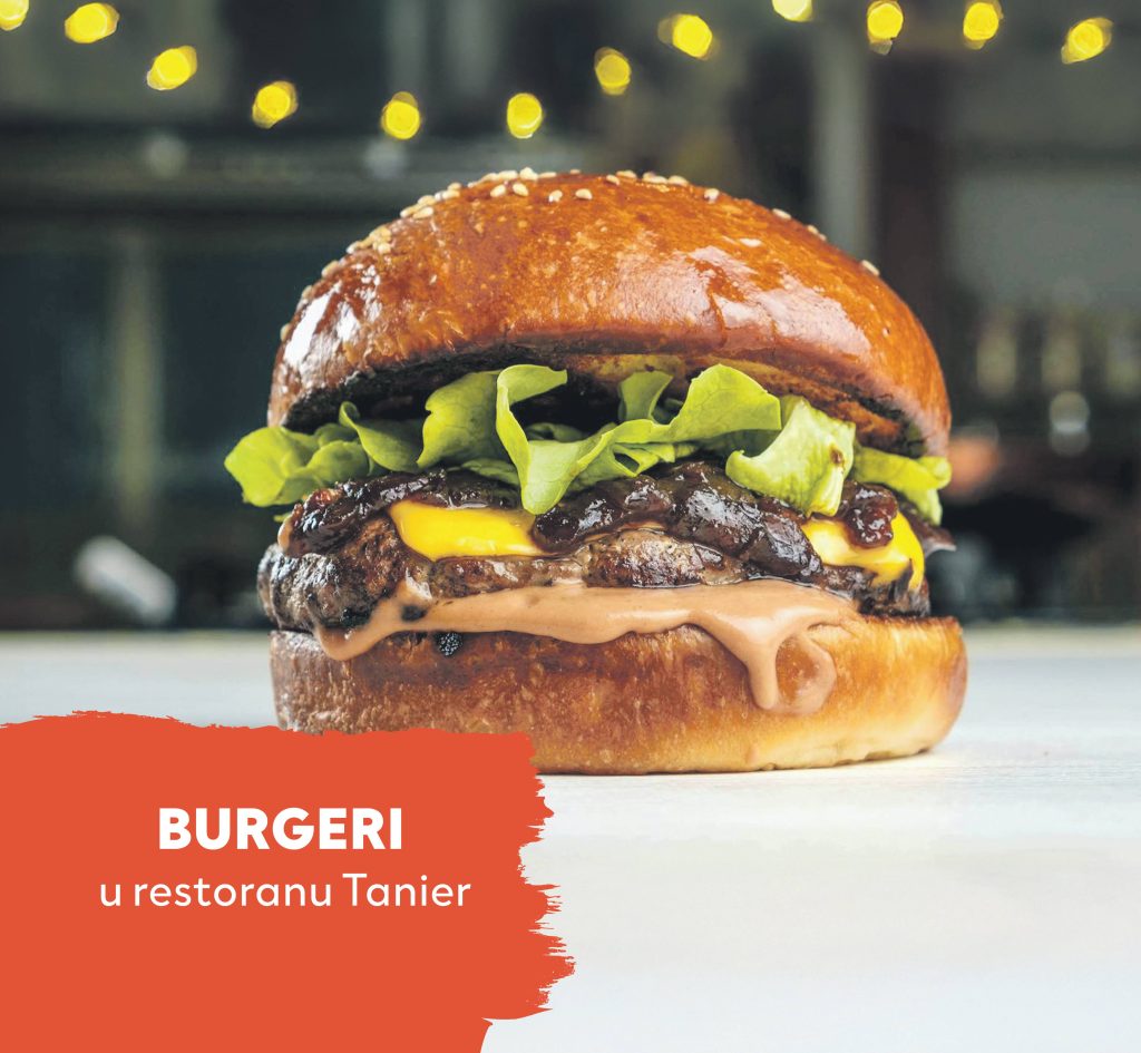 Vrhunski burgeri u restoranu Tanier