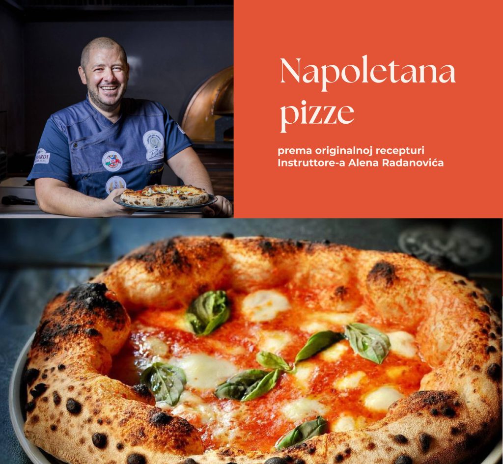 Napoletana pizza u restoranu Tanier